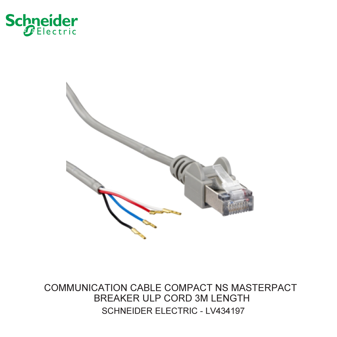 COMMUNICATION CABLE COMPACT NS MASTERPACT BREAKER ULP CORD 3M LENGTH