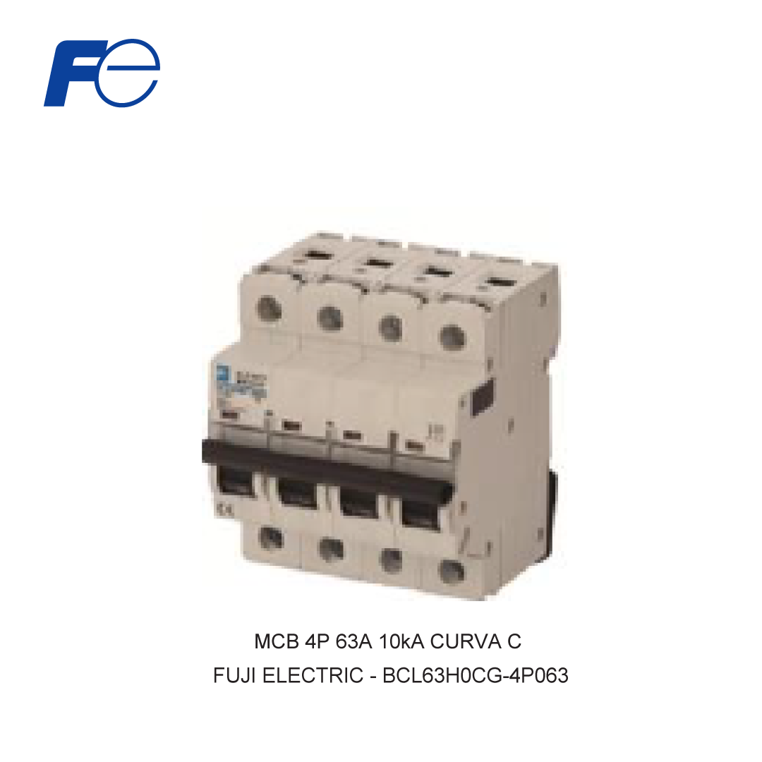 MCB 4P 63A 10kA CURVA C