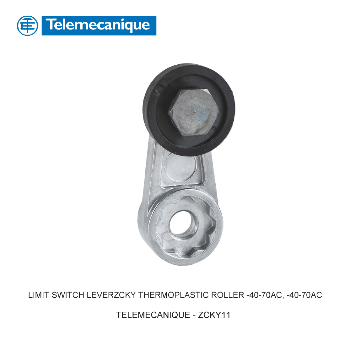 LIMIT SWITCH LEVERZCKY THERMOPLASTIC ROLLER -40-70AC, -40-70AC