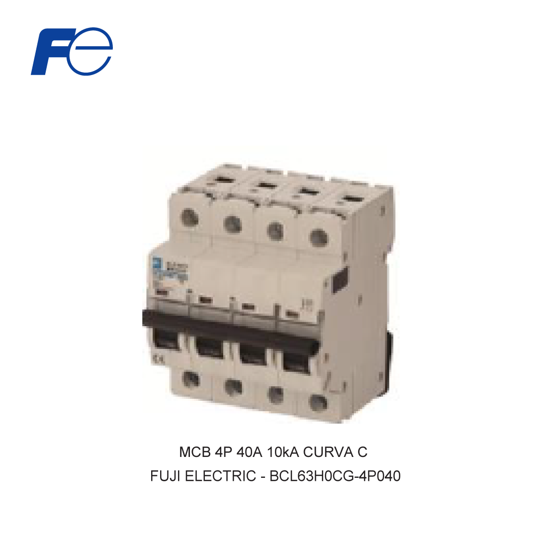 MCB 4P 40A 10kA CURVA C