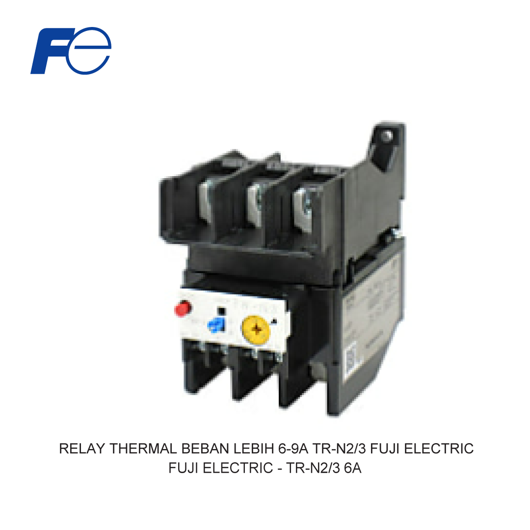 RELAY THERMAL BEBAN LEBIH 6-9A TR-N2/3 FUJI ELECTRIC