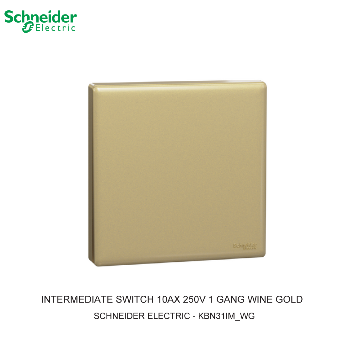 INTERMEDIATE SWITCH 10AX 250V 1 GANG WINE GOLD VIVACE E