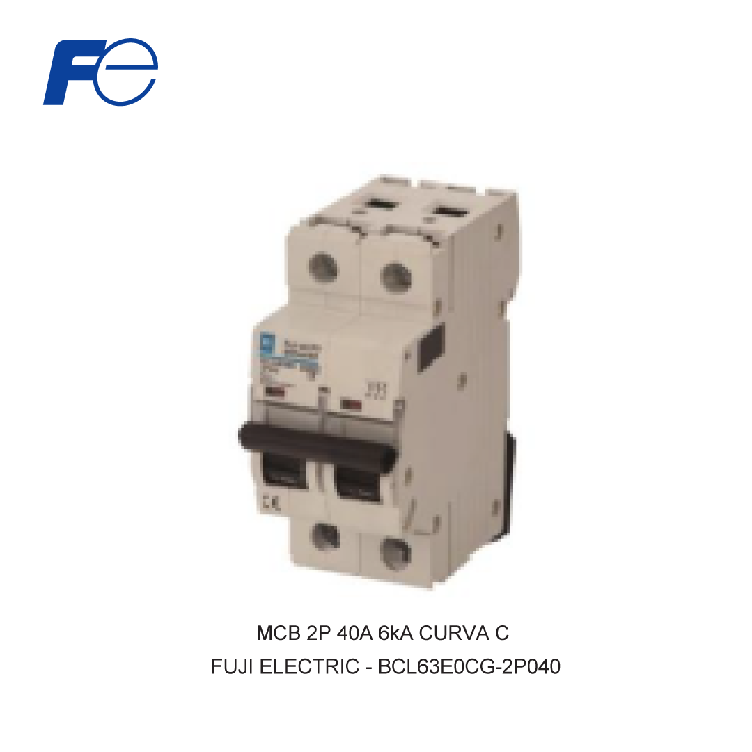 MCB 2P 40A 6kA KURVA C