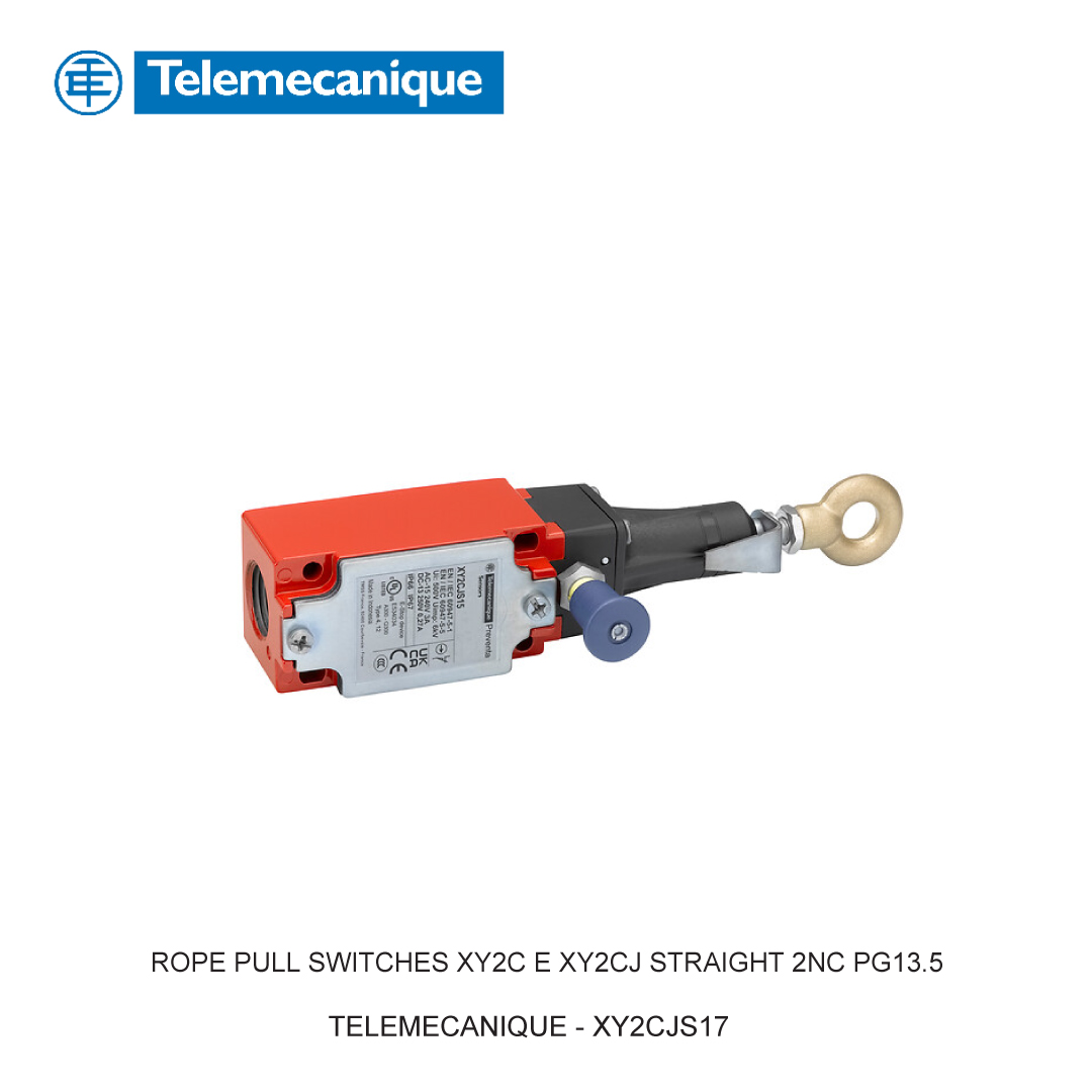 ROPE PULL SWITCHES XY2C E XY2CJ STRAIGHT 2NC PG13.5