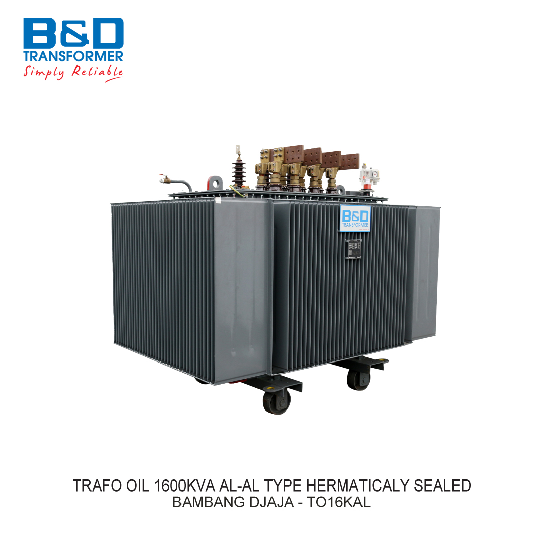 TRAFO OIL 1600KVA AL-AL TYPE HERMATICALY SEALED B&D