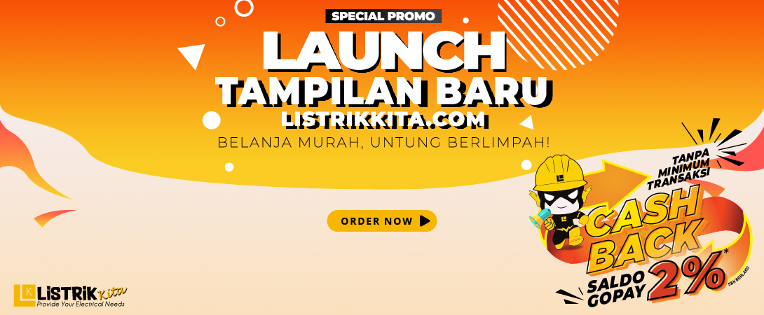 PROMO SPECIAL LAUNCH TAMPILAN BARU LISTRIKKITA