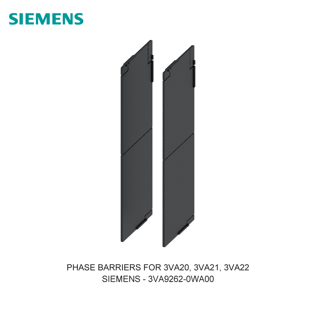 PHASE BARRIERS FOR 3VA20, 3VA21, 3VA22