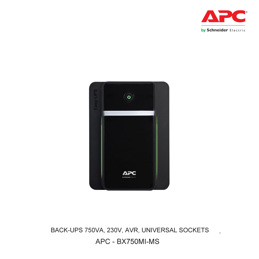 APC BACK-UPS 750VA 230V AVR UNIVERSAL SOCKETS