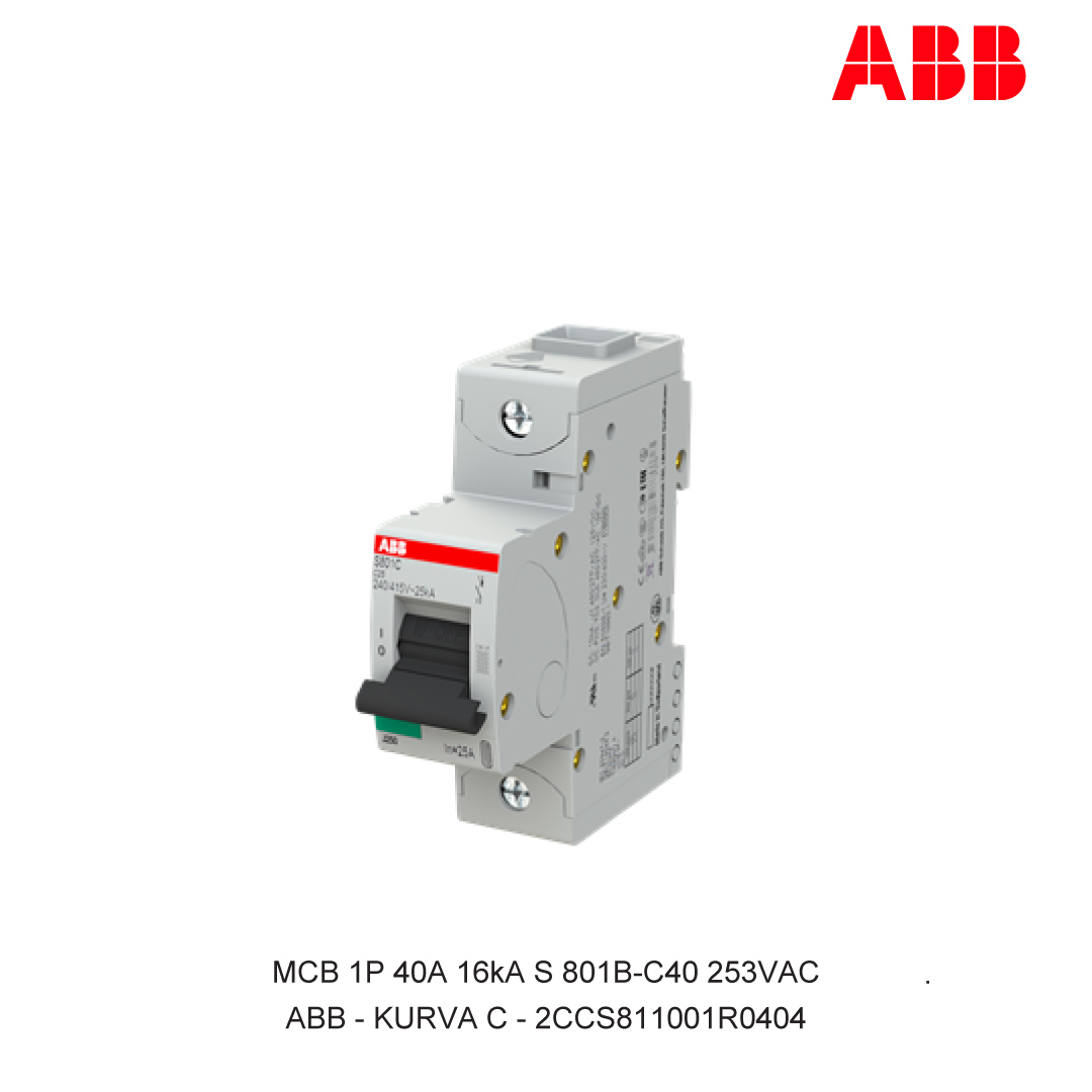 MCB 1P 63A 25kA KURVA C