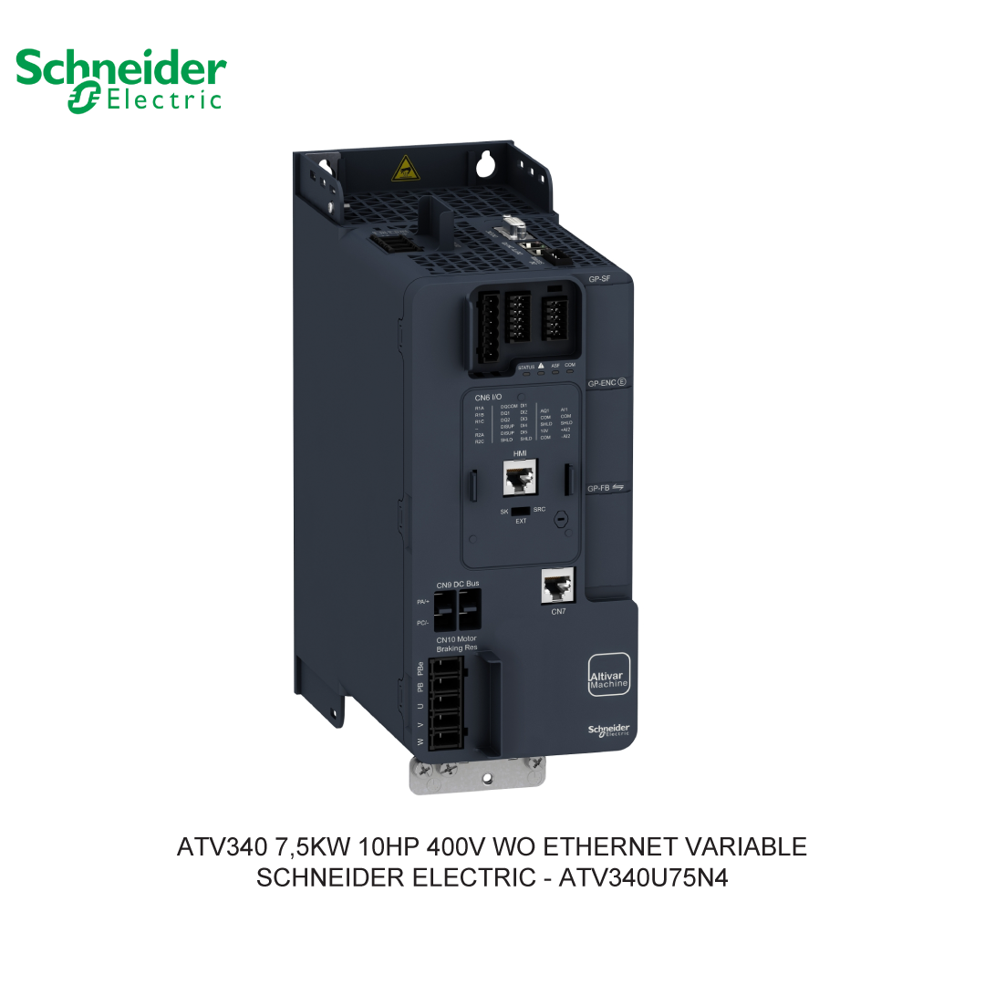 ATV340 7,5KW 10HP 400V WO ETHERNET VARIABLE