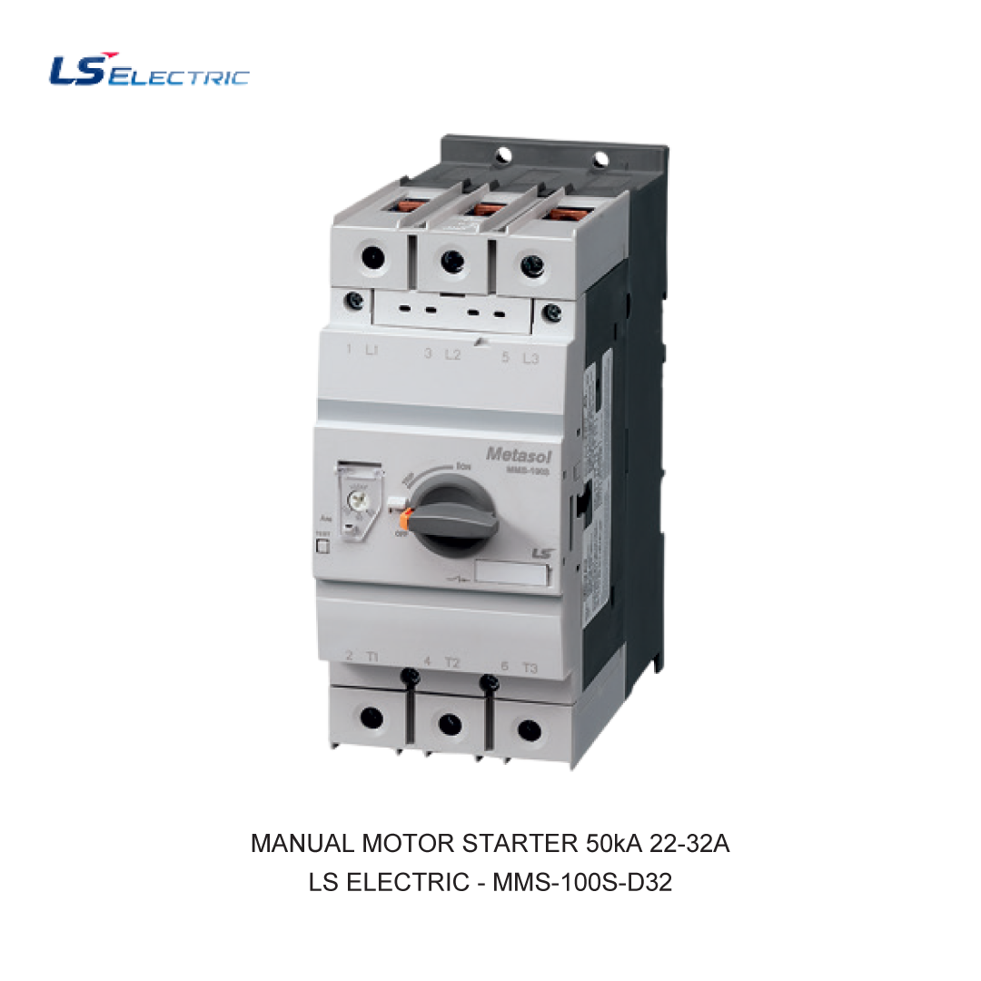 MANUAL MOTOR STARTER 50kA 22-32A