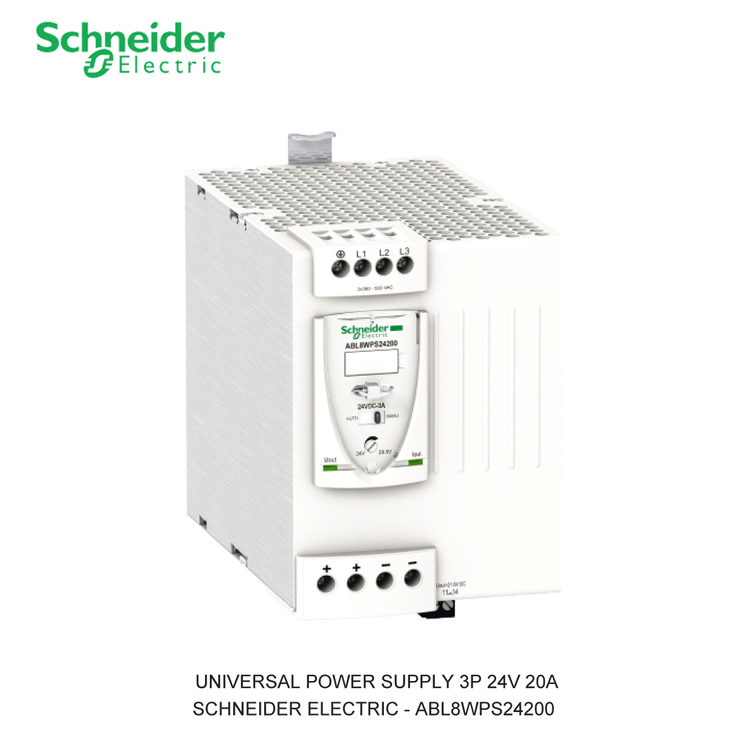 UNIVERSAL POWER SUPPLY 3P 24V 20A