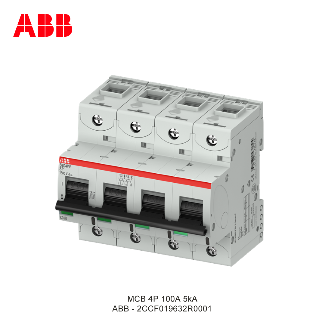 MCB 4P 100A 5kA
