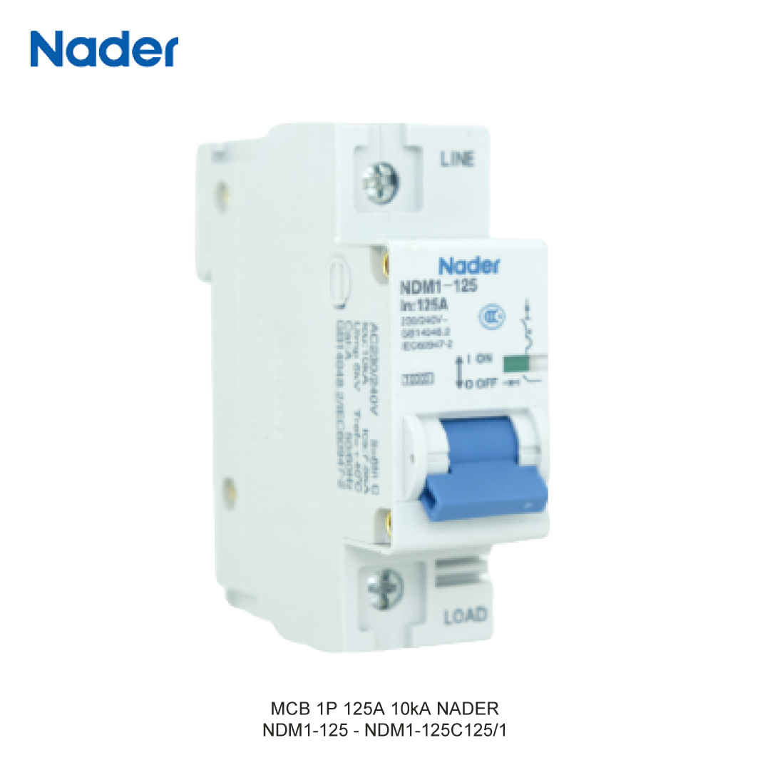 MCB 1P 125A 10kA