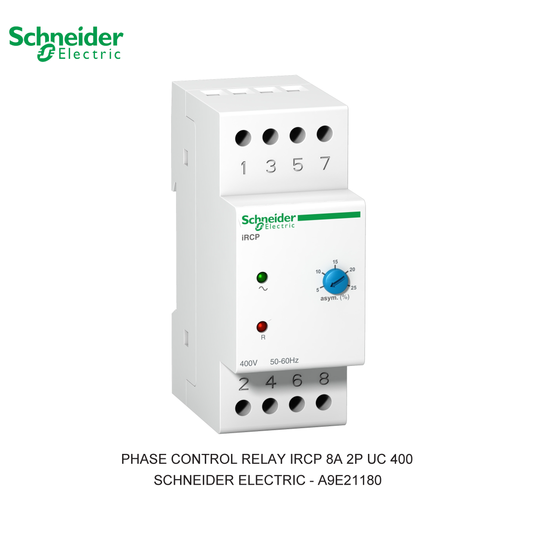 PHASE CONTROL RELAY IRCP 8A 2P UC 400