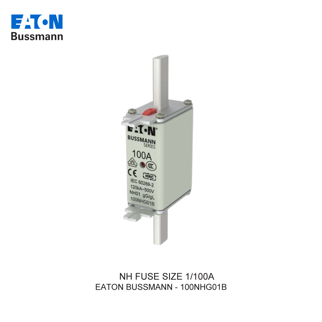 EATON NH FUSE SIZE 1/100A