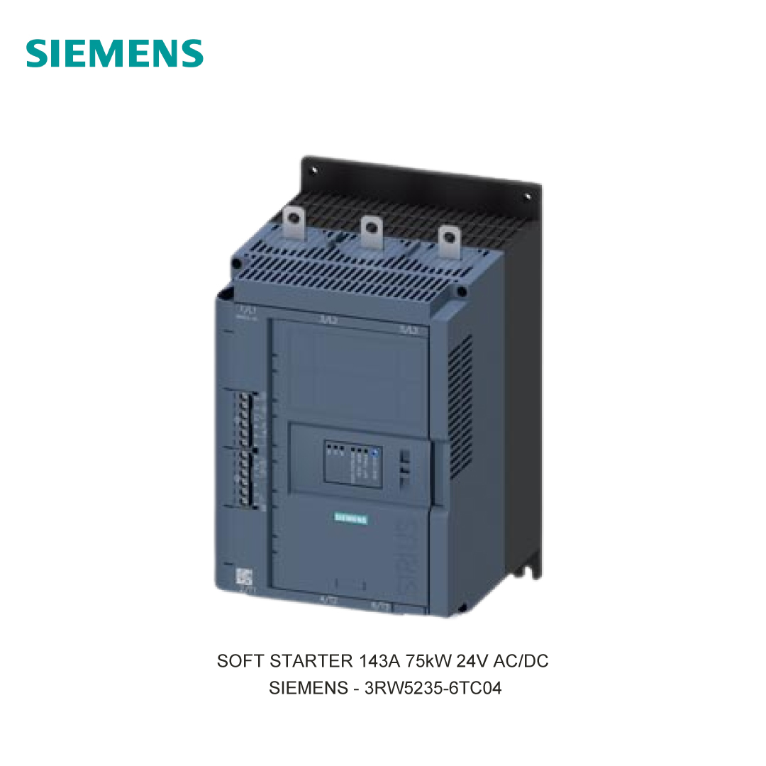 SOFT STARTER 143A 75kW 24V AC/DC
