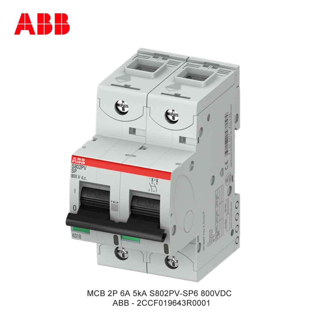 MCB 2P 6A 5kA
