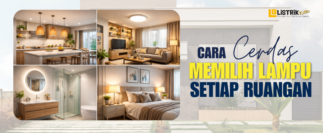 Cara Cerdas Memilih Lampu untuk Setiap Ruangan