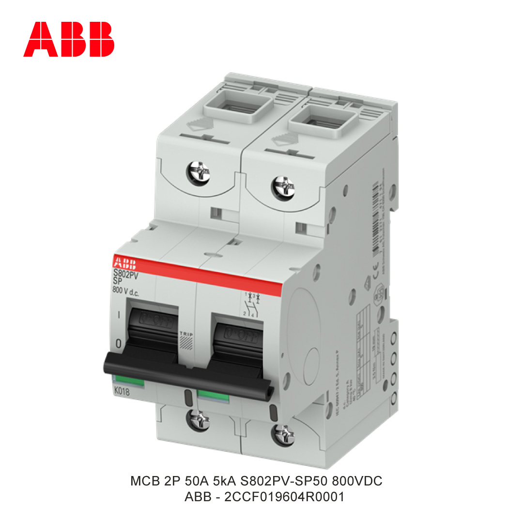 MCB 2P 50A 5kA