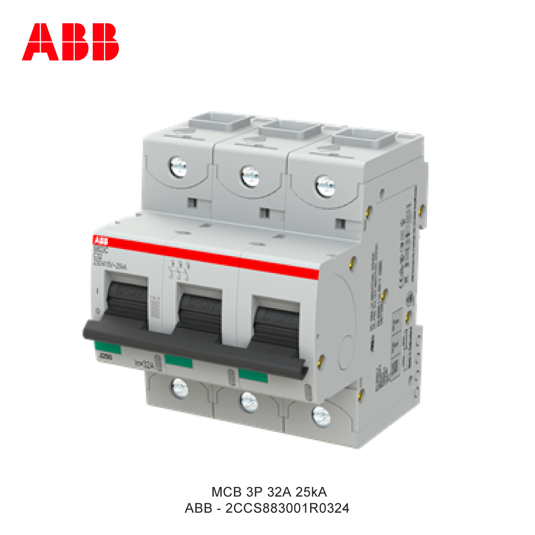 MCB 3P 32A 25kA KURVA C