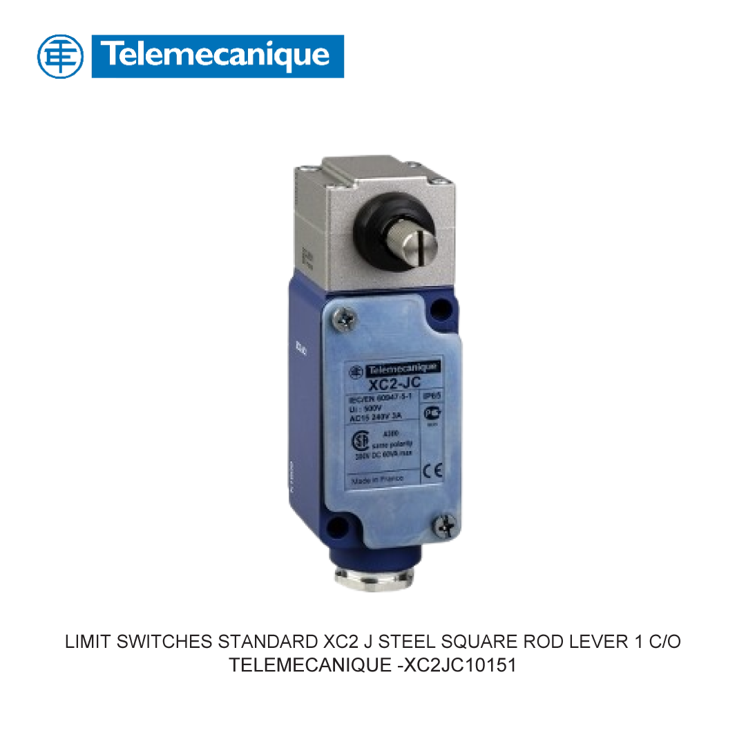 LIMIT SWITCHES STANDARD XC2 J STEEL SQUARE ROD LEVER 1 C/O