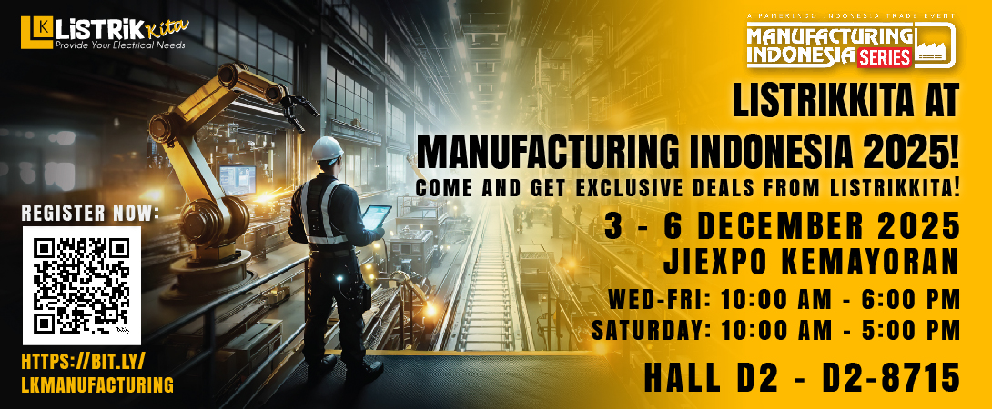 Listrik Kita Hadir di Pameran Manufacturing Indonesia 2025