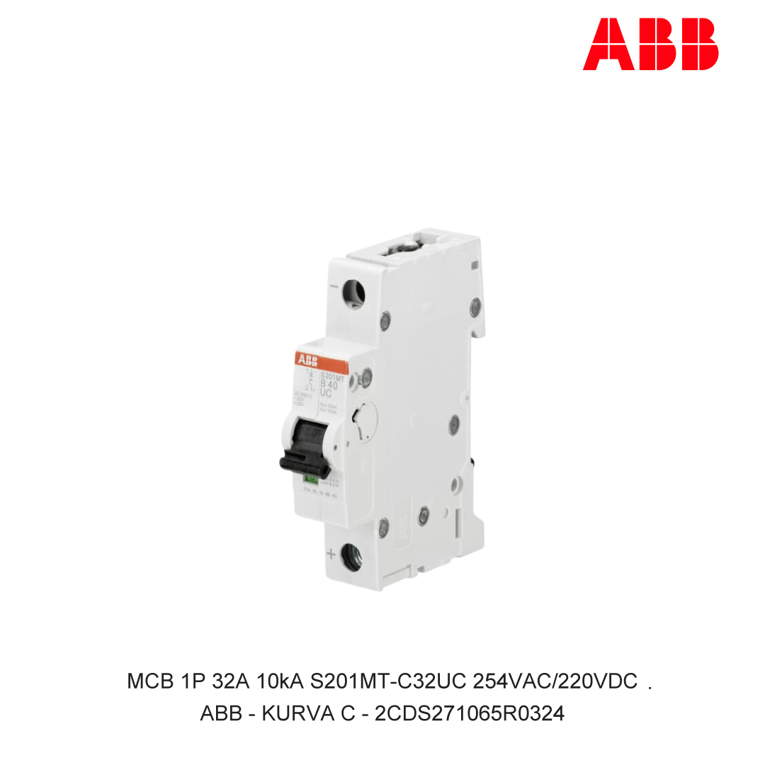 MCB 1P 32A 10kA CURVA C
