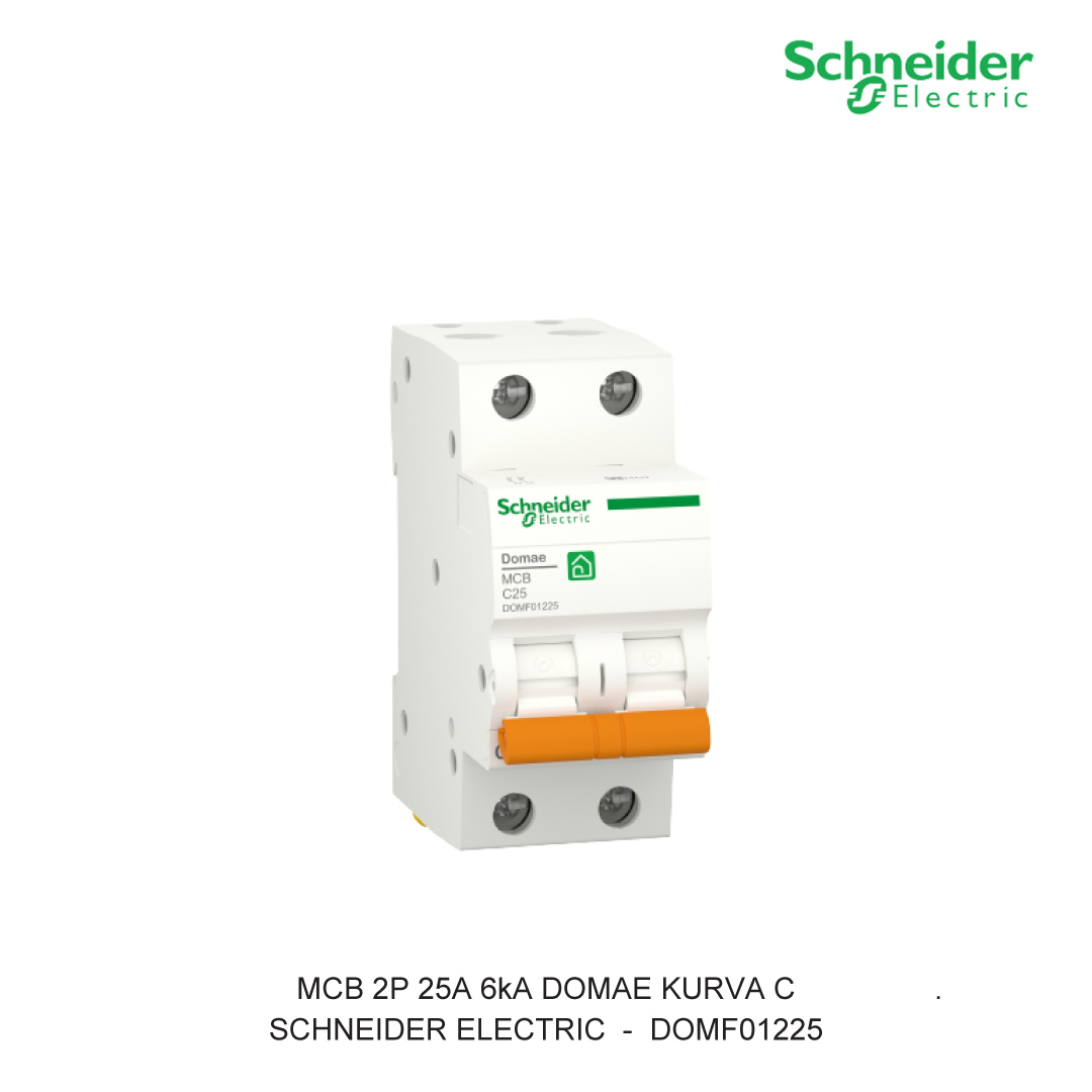 MCB 2P 25A 6kA CURVA C