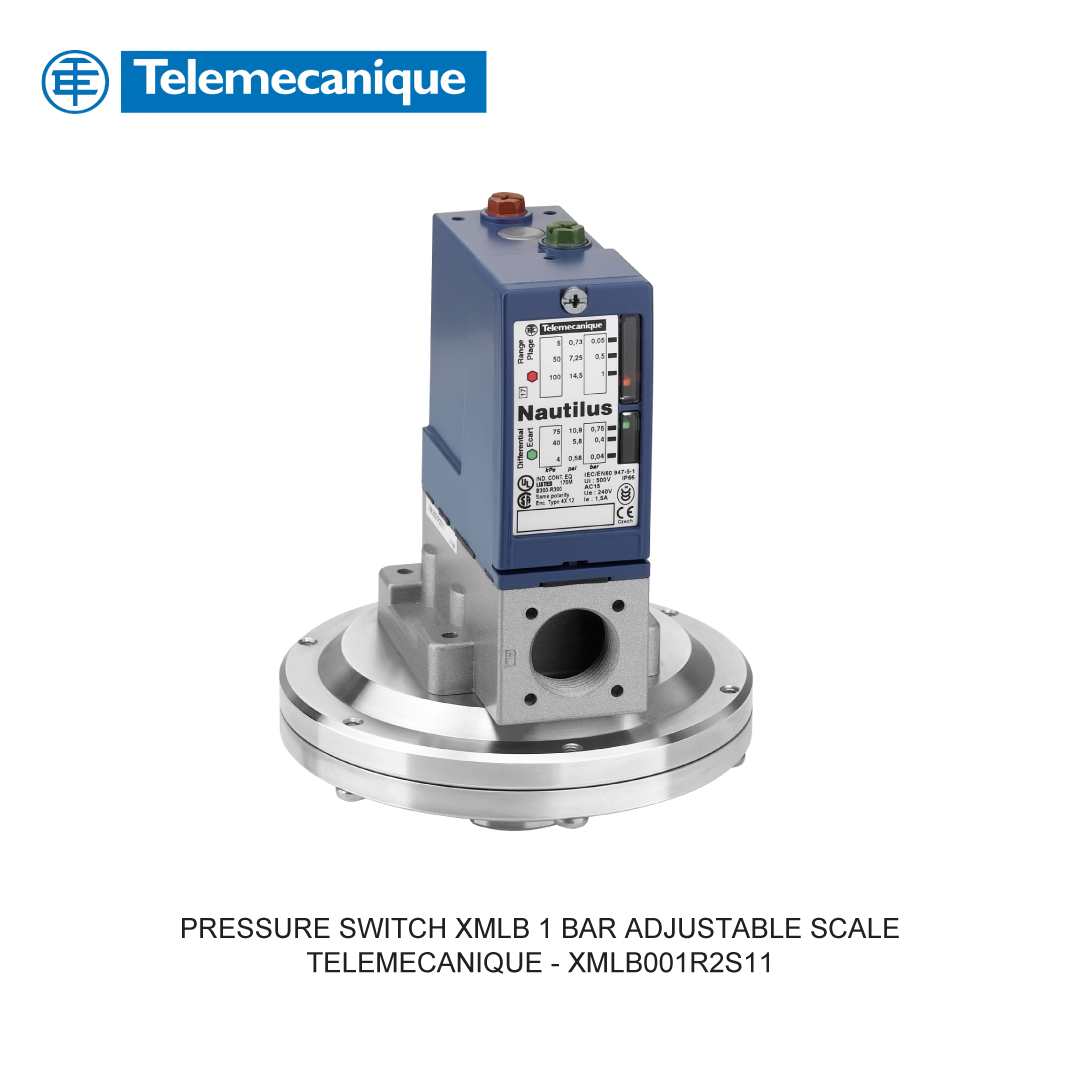 PRESSURE SWITCH XMLB 1 BAR ADJUSTABLE SCALE