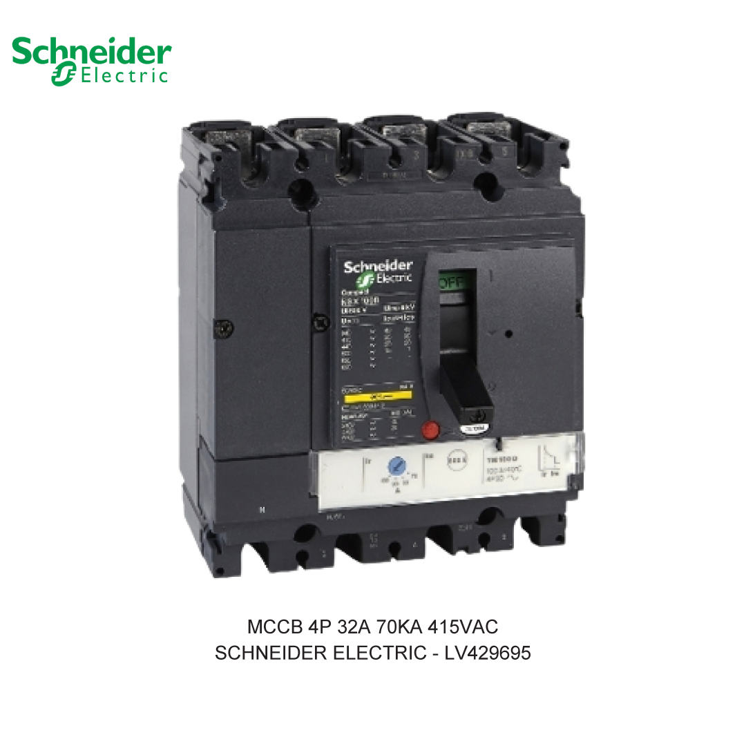 MCCB 4P 32A 70KA 415VAC