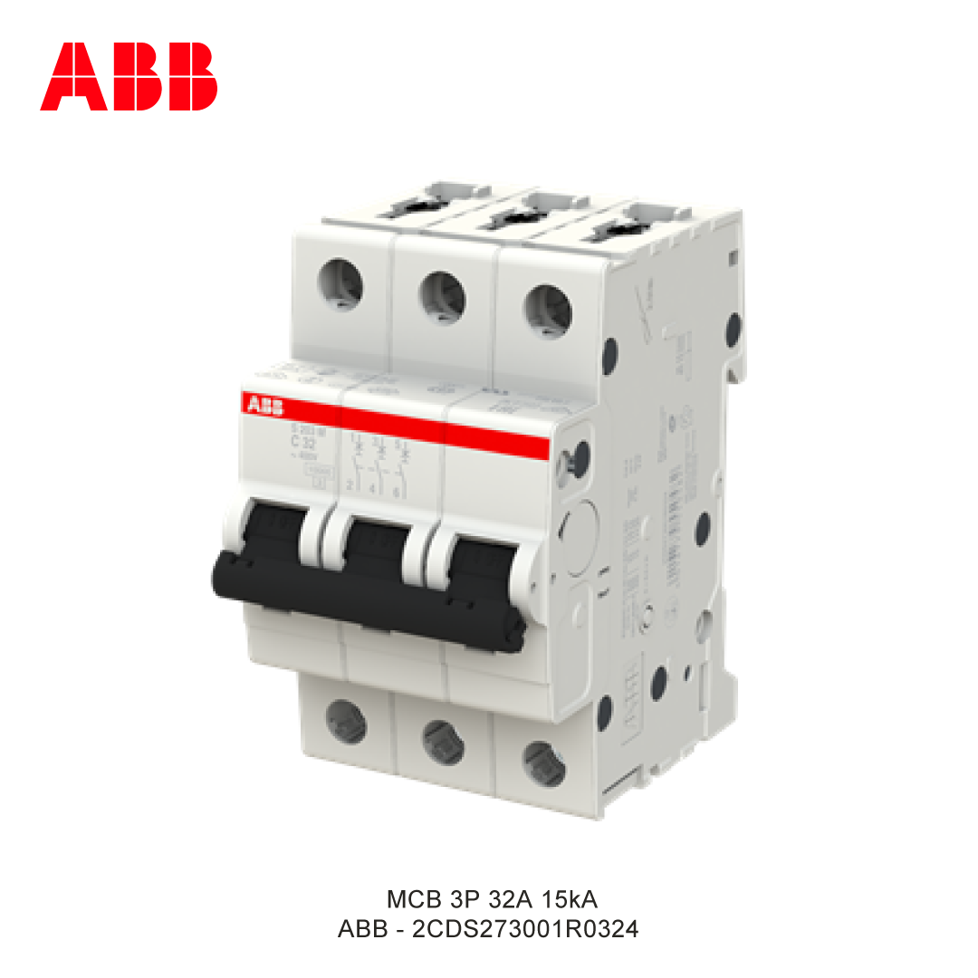 MCB 3P 32A 15kA KURVA C