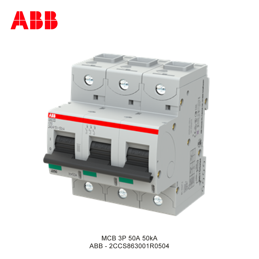 MCB 3P 50A 50kA CURVA C