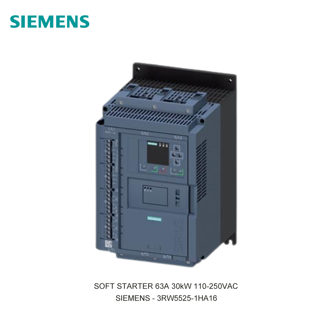 SOFT STARTER 63A 30kW 110-250VAC