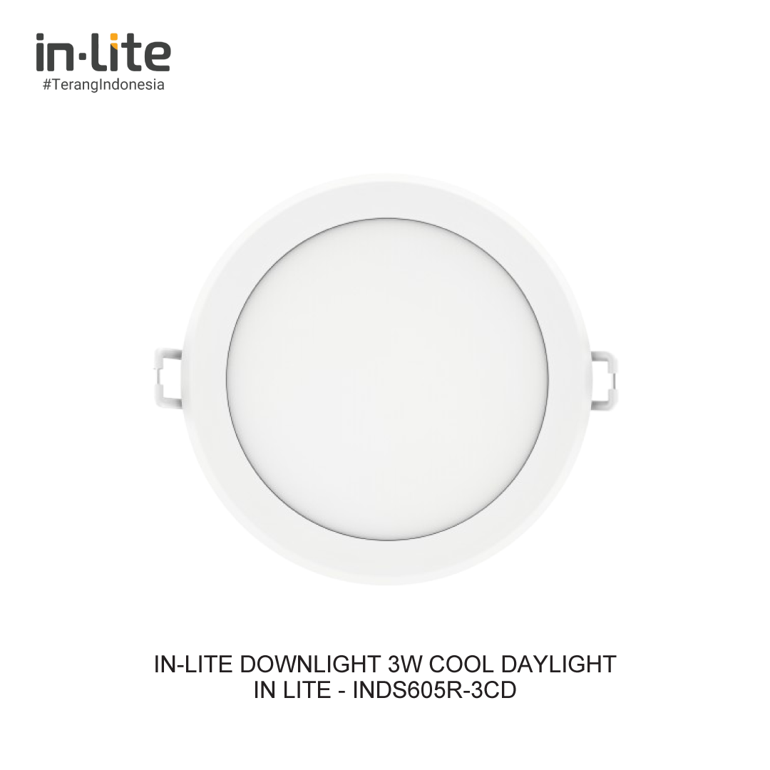 IN-LITE DOWNLIGHT 3W PUTIH