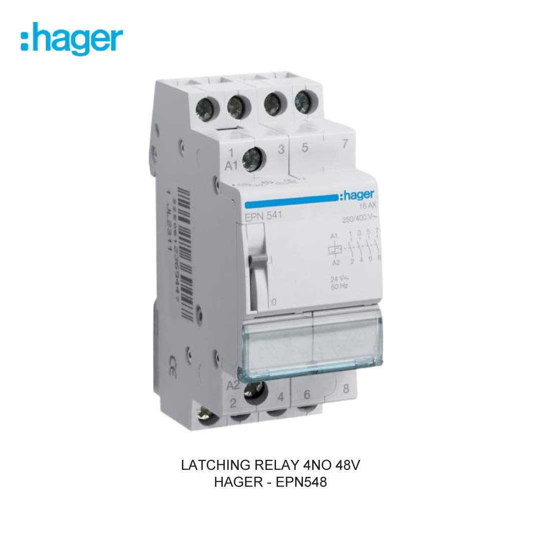 LATCHING RELAY 4NO 48V