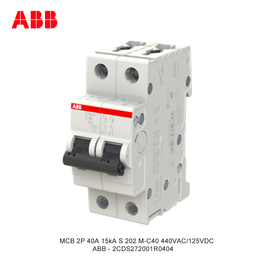MCB 2P 40A 15kA KURVA C
