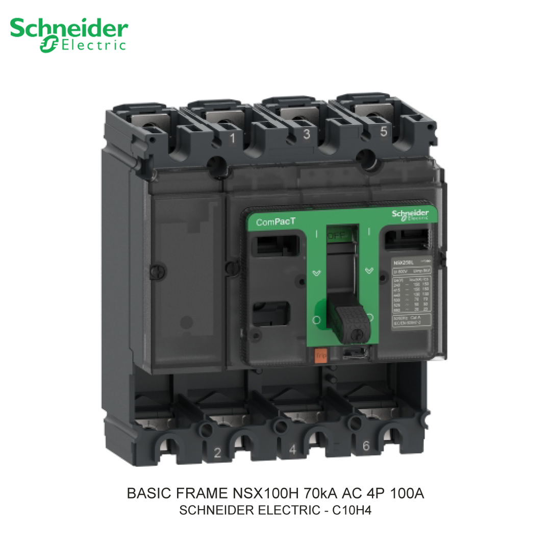 BASIC FRAME NSX100H 70KA AC 4P 100A