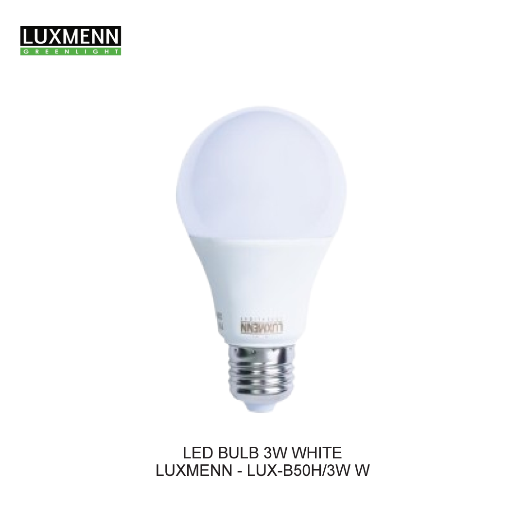 LED BULB 3W WHITE
